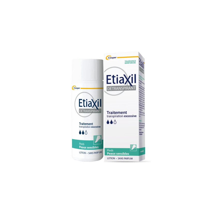 ETIAXIL DETRANSPIRANT LOTION PIEDS PEAUX SENSIBLES 100ML