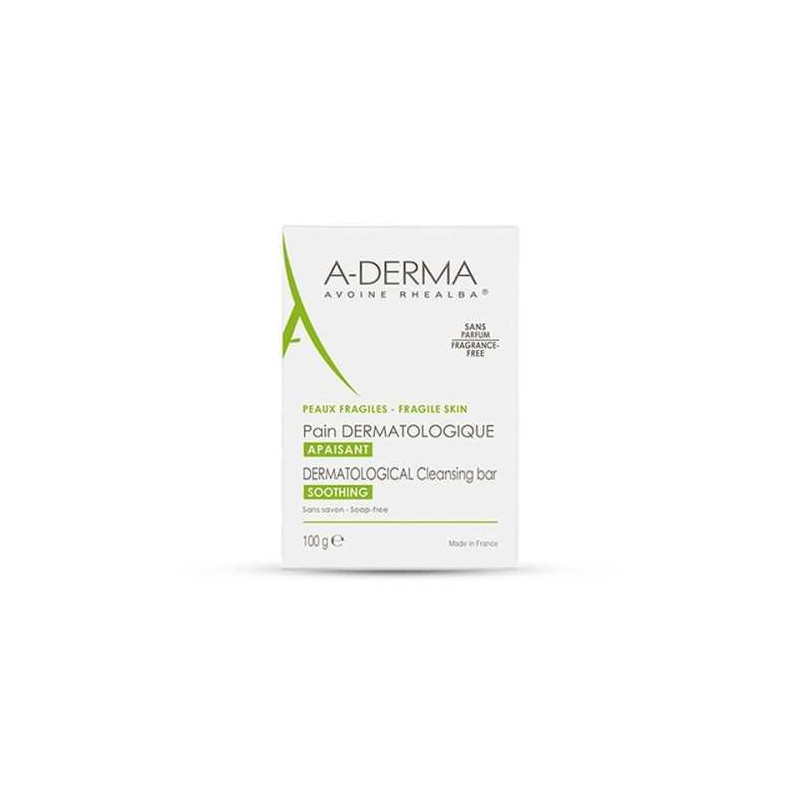 A-DERMA PAIN DERMATOLOGIQUE AU LAIT D'AVOINE, 100g