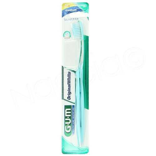 GUM BROSSE A DENTS ORIGINAL WHITE MEDIUM COMPACTE (563)