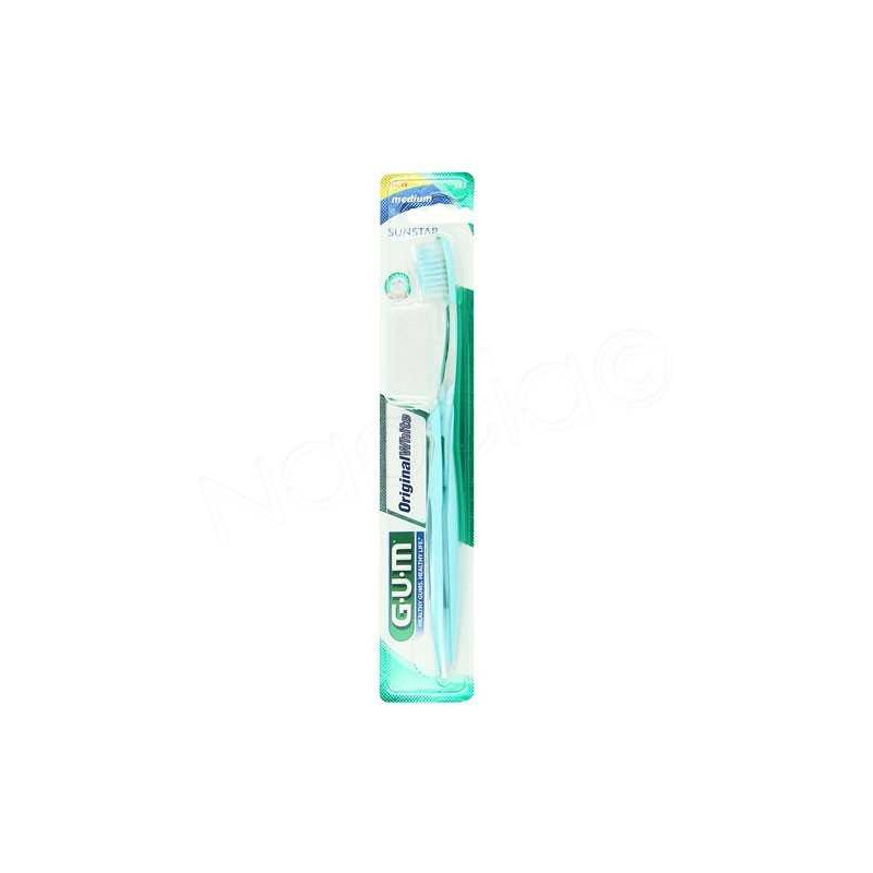 GUM BROSSE A DENTS ORIGINAL WHITE MEDIUM COMPACTE (563)