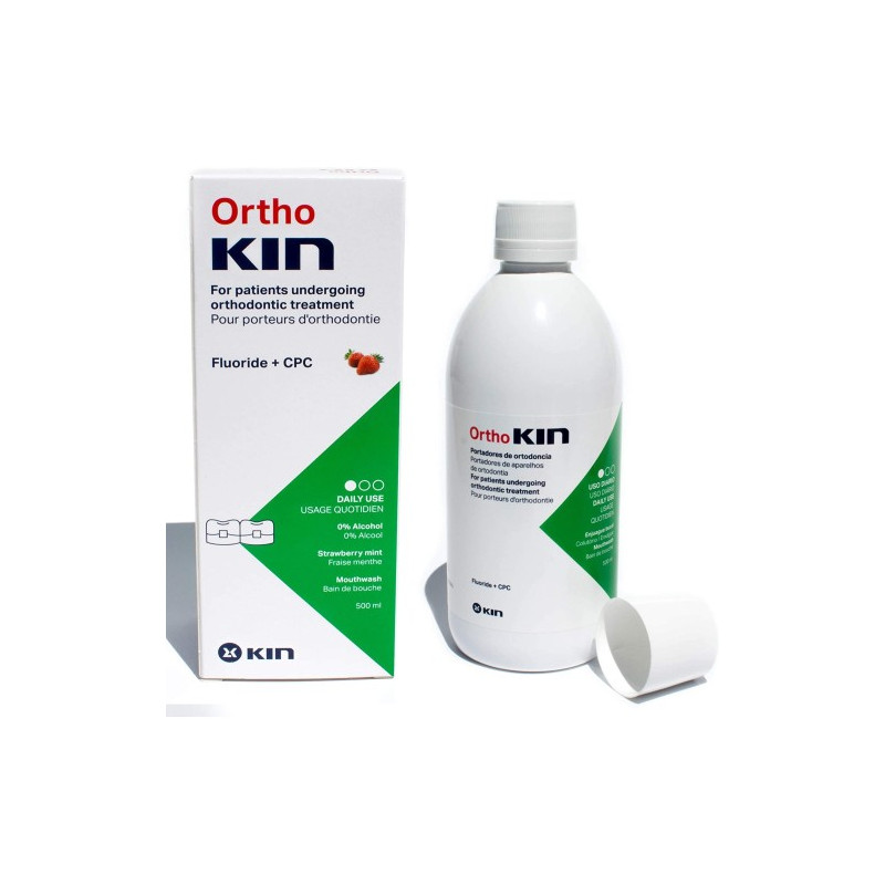 KIN ORTHO KIN BAIN DE BOUCHE 500ML