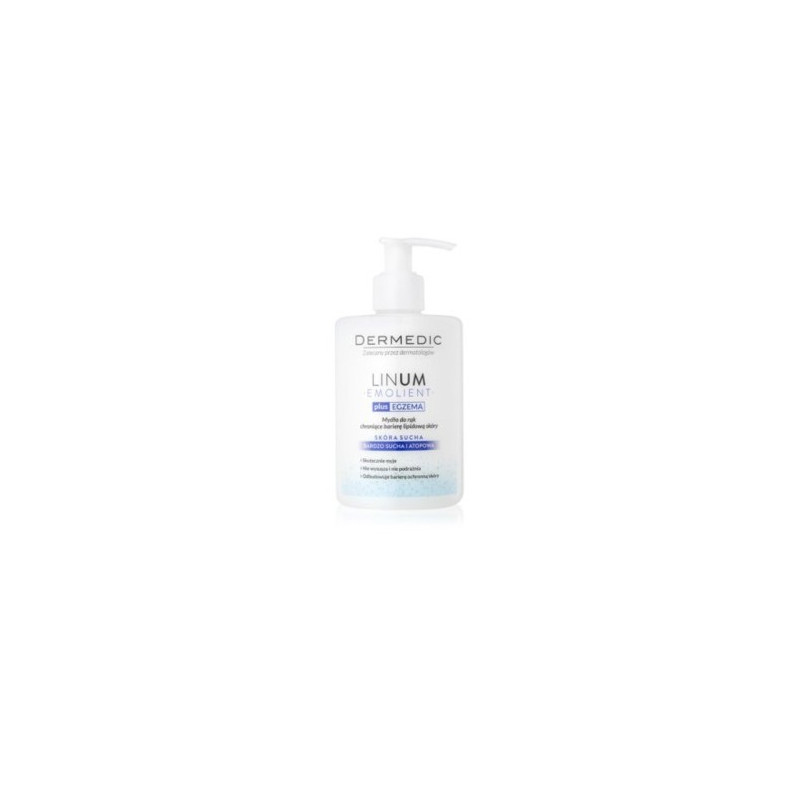 DERMEDIC LINUM EMOLLIENT SAVON A MAINS ANTI BACTERIEN 300ML