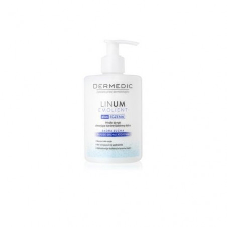 DERMEDIC LINUM EMOLLIENT SAVON A MAINS ANTI BACTERIEN 300ML