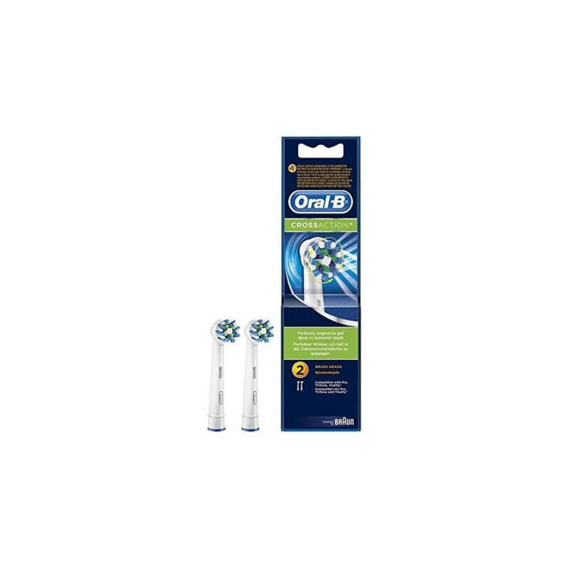 ORAL-B 2 BROSSETTES CROSS ACTION 2 EB50