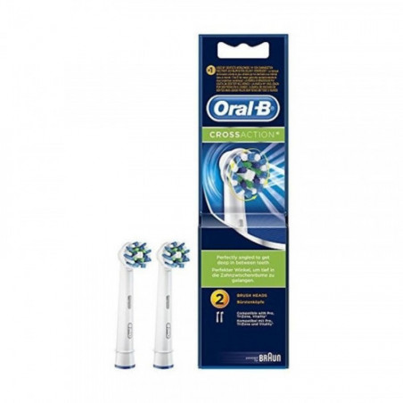 ORAL-B 2 BROSSETTES CROSS ACTION 2 EB50