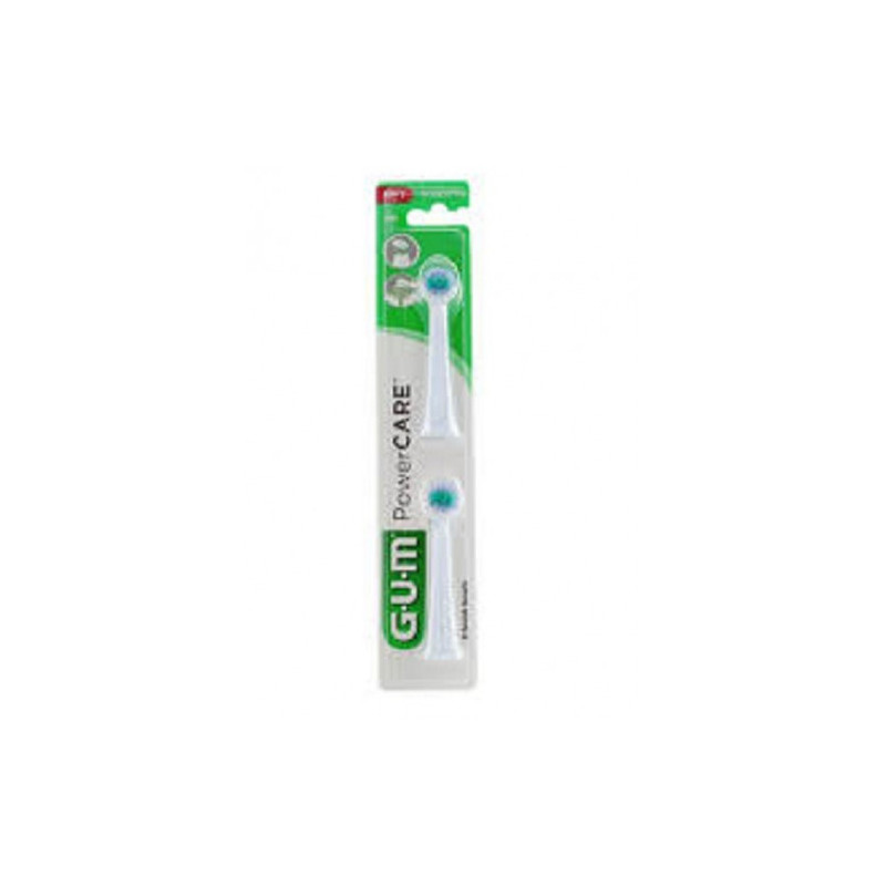 GUM POWER CARE 2 TETES DE BROSSE 4210