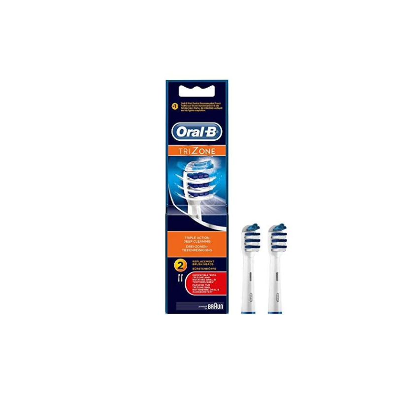 ORAL-B 2 BROSSETTES TRIZONE EB30