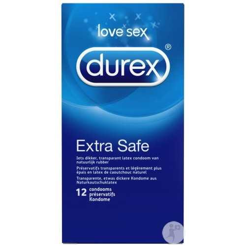 DUREX PRESERVATIF EXTRA SAFE BT 12