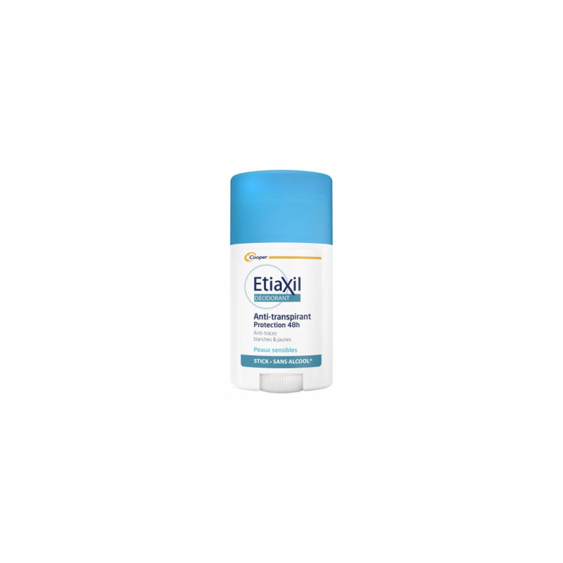 ETIAXIL DEODORANT ANTI-TRANSPIRANT 48H STICK ANTI-TRACES 40G