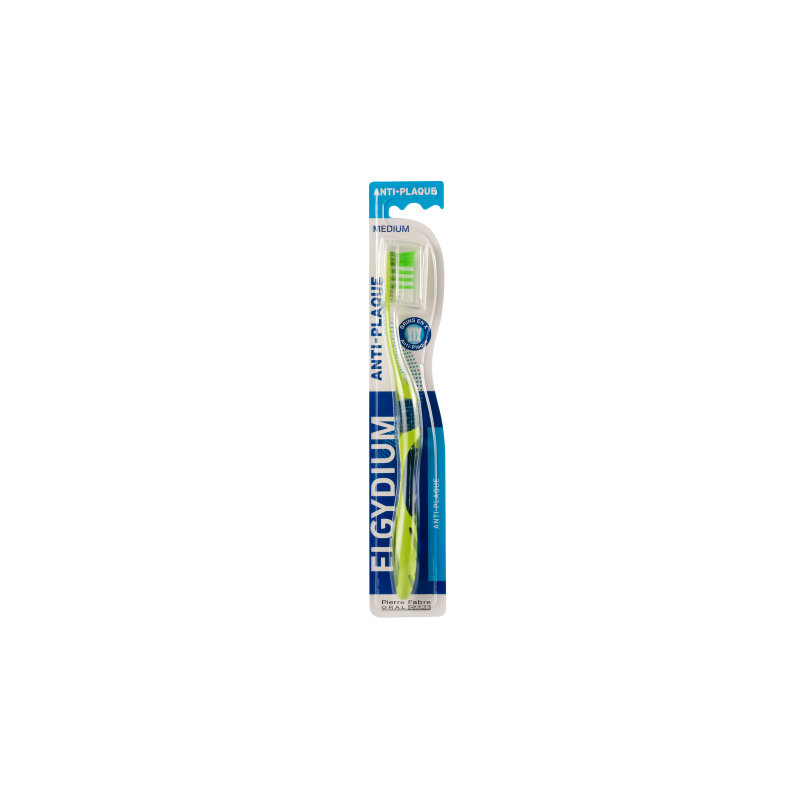 ELGYDIUM BROSSE A DENTS ANTI PLAQUE MEDIUM