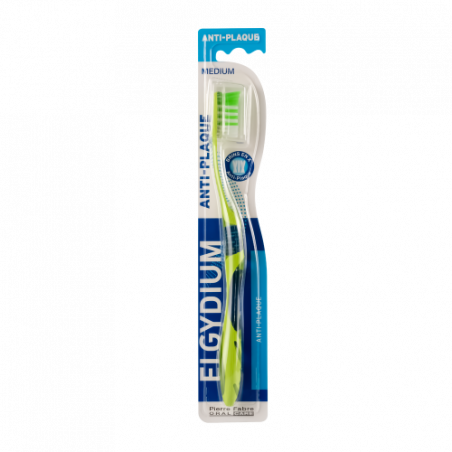 ELGYDIUM BROSSE A DENTS ANTI PLAQUE MEDIUM