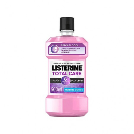 LISTERINE BAIN DE BOUCHE QUOTIDIEN TOTAL CARE 6EN1, 500 ML