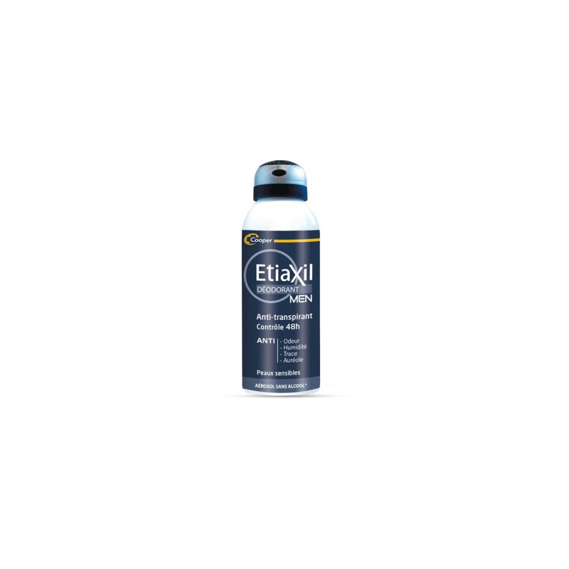 ETIAXIL COOPER DEODORANT MEN ANTI-TRANSPIRANT CONTROLE 48H 150ML