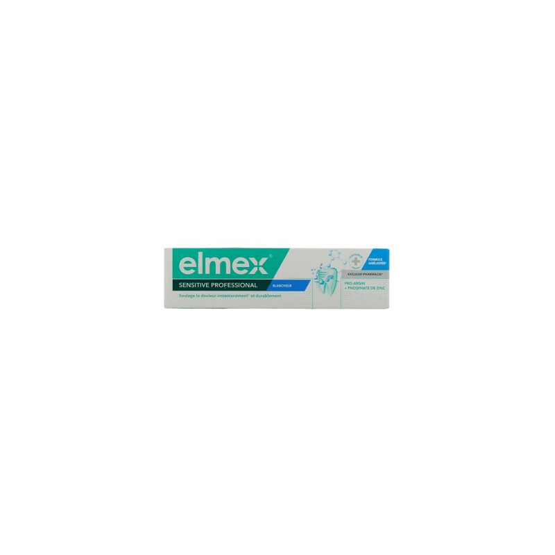 ELMEX DENTIFRICE SENSITIVE PROFESSIONAL BLANCHEUR 75ML