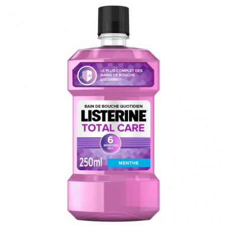 LISTERINE BAIN DE BOUCHE QUOTIDIEN TOTAL CARE 6 EN 1 - 250 ML