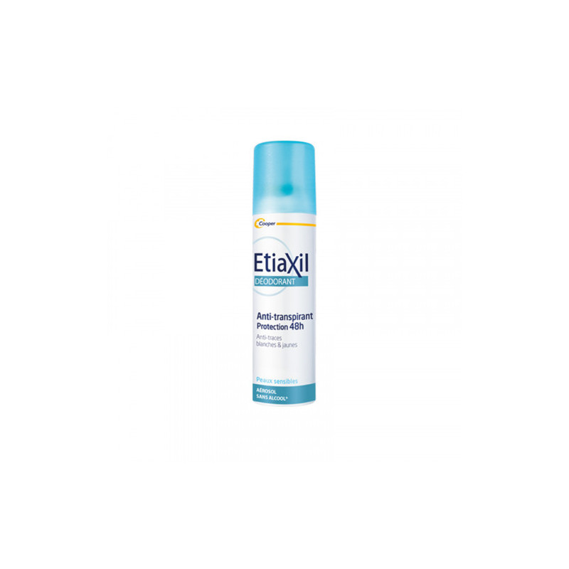 ETIAXIL AEROSOL DEODORANT ANTI TRANSPIRANT 48H ANTI TRACES 150ML