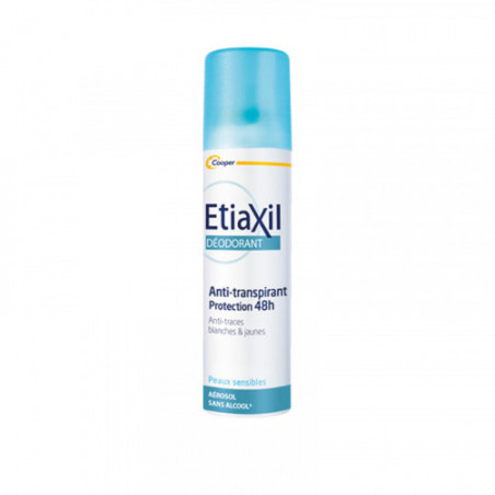 ETIAXIL AEROSOL DEODORANT ANTI TRANSPIRANT 48H ANTI TRACES 150ML