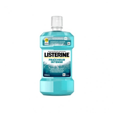 LISTERINE BAIN DE BOUCHE QUOTIDIEN FRAICHEUR INTENSE 500ML