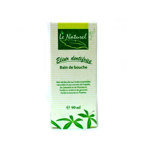 LE NATUREL ELIXIR DENTIFRICE BAIN DE BOUCHE 90ML