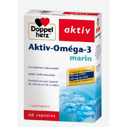 AKTIV OMEGA 3 MARIN 60 CAPSULES