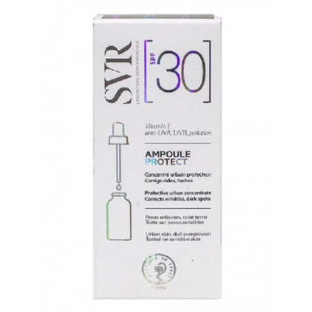 SVR CONCENTRE URBAIN PROTECTEUR SPF30 AMPOULE PROTECT 30ML