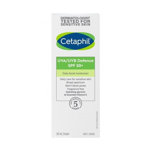 CETAPHIL ECRAN UVA/UVB DEFENSE SPF 50+ 50ML