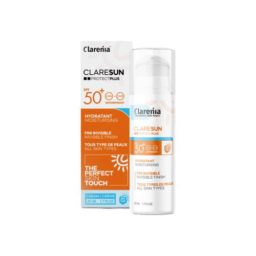 CLARENIA CLARESUN ECRAN HYDRATANT INVISIBLE SPF50+ 50M