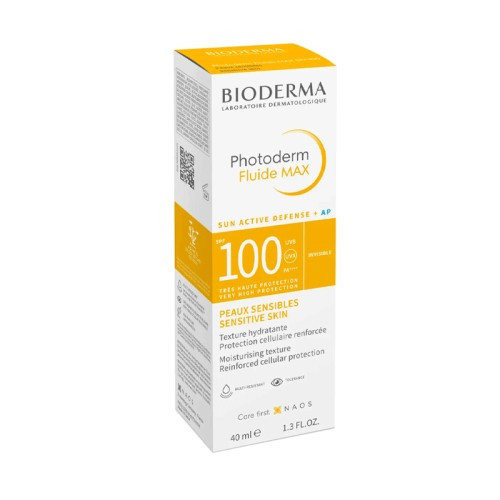 BIODERMA PHOTODERM FLUIDE MAX INVISIBLE SPF100 40ML