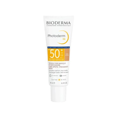 BIODERMA PHOTODERM M GEL CREME TEINTE DOREE SPF50+ 40ML