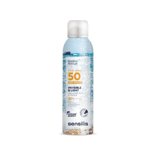 SENSILIS SUN SECRET BODY SPRAY TOUCHER SEC SPF50+ 200ML