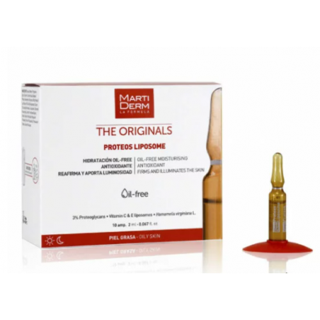 MARTIDERM The originals Proteos liposome 10 Ampoules - OILY SKIN