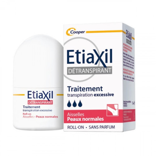 ETIAXIL ROLL-ON DETRANSPIRANT AISSELLES PEAUX NORMALES 15ML