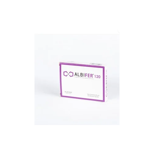 albifer 120 mg 30 gélules