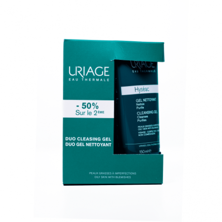 URIAGE HYSEAC GEL NETTOYANT 150ML (2 EME -50%)