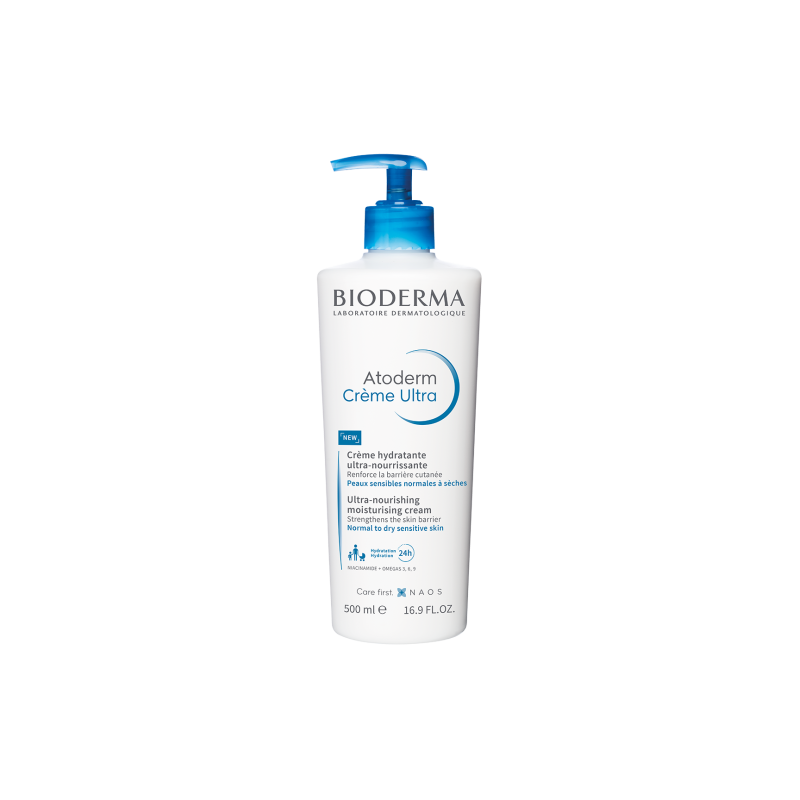 BIODERMA ATODERM CREME HYDRATANTE ULTRA NOURRISSANTE 500ML