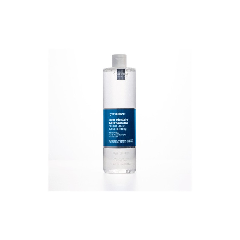 CLARENIA HYDRAEFFECT+ LOTION MICELLAIRE HYDRA APAISANTE 500ML