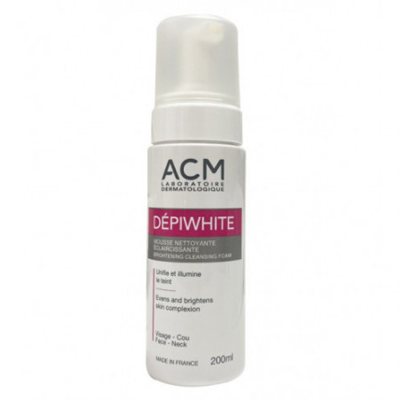 ACM DEPIWHITE MOUSSE NETTOYANTE ECLAIRCISSANTE 200ML