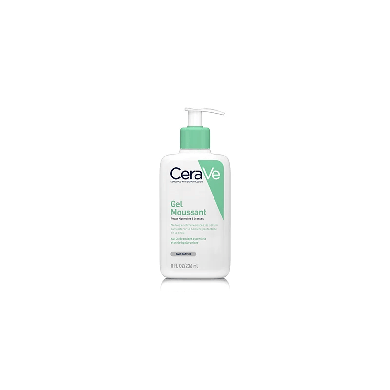 CERAVE GEL MOUSSANT PEAUX NORMALES A GRASSES 236 ML