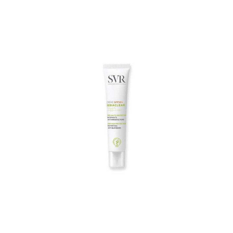 SVR SEBIACLEAR CREME SPF50 SOLAIRE MATIFIANTE 40ML