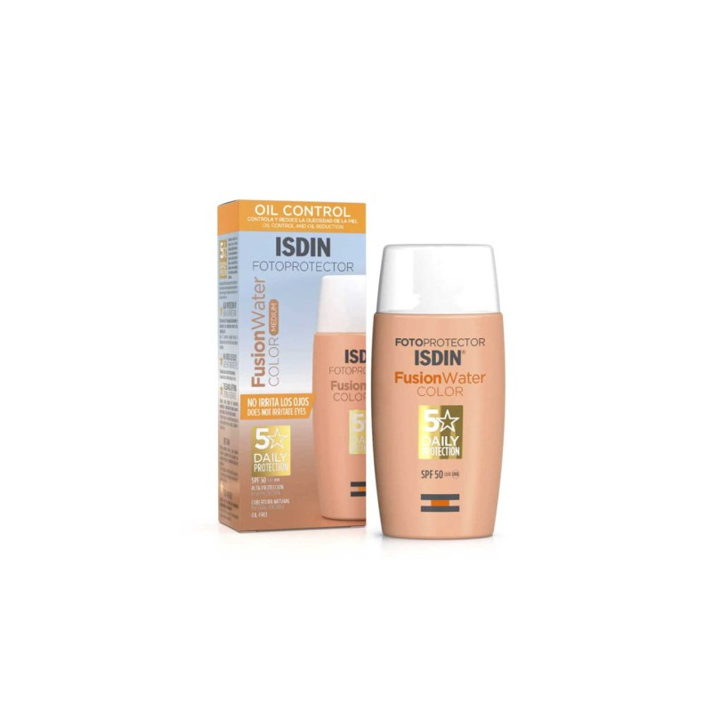 ISDIN PHOTOPROTECTION ECRAN SOLAIRE FUSION WATER TEINTEE MEDIUM SPF50+ 50ML