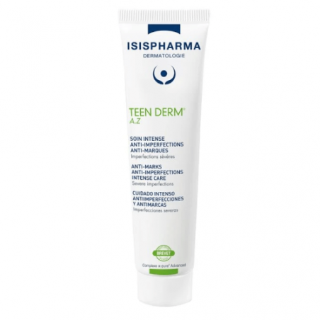 ISISPHARMA TEEN DERM A-Z SOIN INTENSE PEAUX A TENDANCE ACNEIQUE 30ML