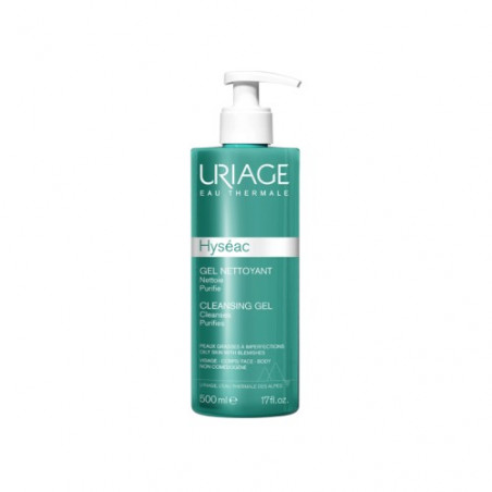 URIAGE HYSEAC GEL NETTOYANT 500ML