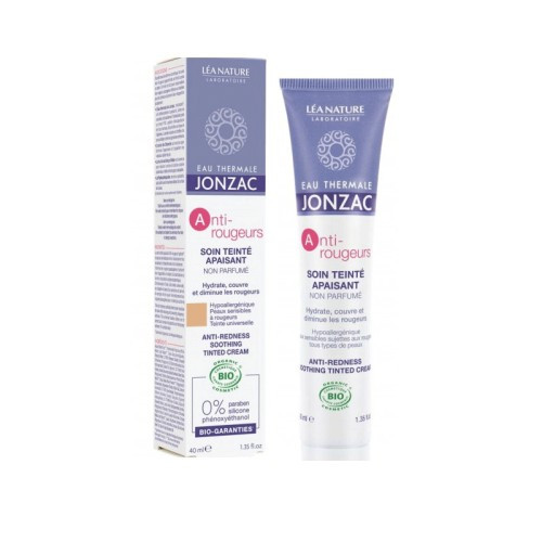 JONZAC SOIN TEINTE APAISANT ANTI ROUGEURS 40ML