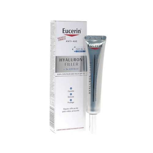 EUCERIN HYALURON FILLER 3 EFFECT SOIN CONTOUR DES YEUX 15ML