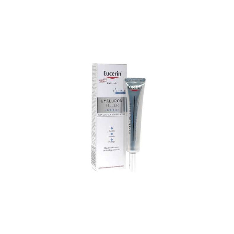 EUCERIN HYALURON FILLER 3 EFFECT SOIN CONTOUR DES YEUX 15ML