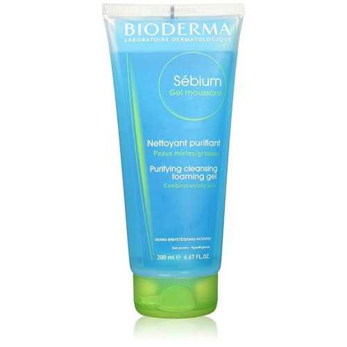 BIODERMA SEBIUM GEL MOUSSANT PURIFIANT TUBE 200ML