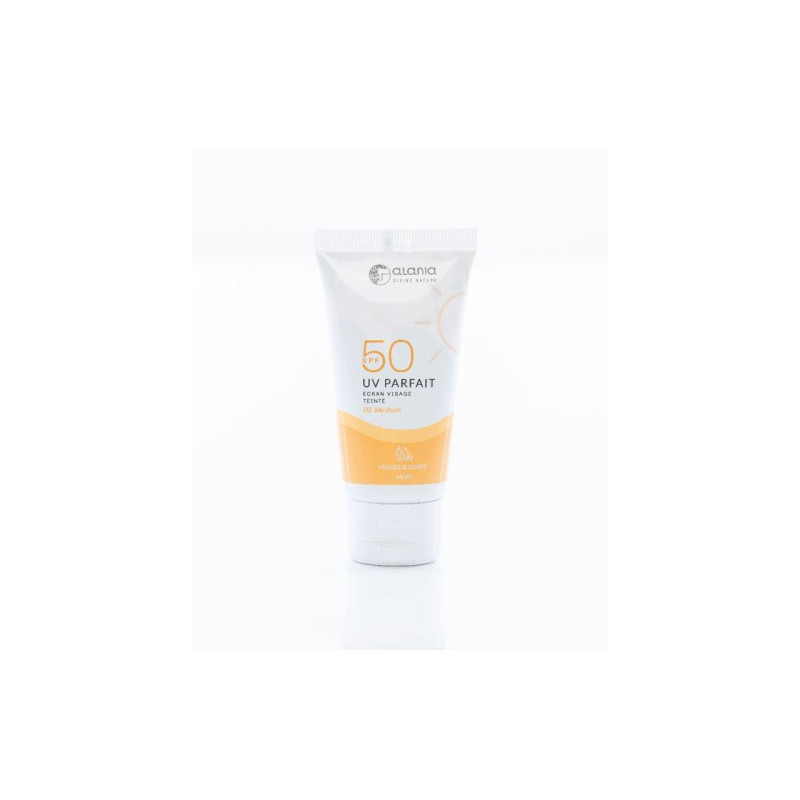 ALANIA UV PARFAIT ECRAN SOLAIRE VISAGE TEINTE 02 MEDIUM 40ML