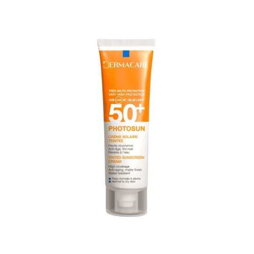 DERMACARE PHOTOSUN CREME PROTECTRICE TEINTEE 1.5 PEAU NORMAL A SECHE SPF50+ 50ML