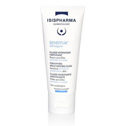 ISISPHARMA SENSYLIA FLUIDE HYDRATANT FORTIFIANT 24H LEGERE PEAUX NORMALES A MIXTES 40ML