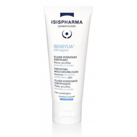 ISISPHARMA SENSYLIA FLUIDE HYDRATANT FORTIFIANT 24H LEGERE PEAUX NORMALES A MIXTES 40ML